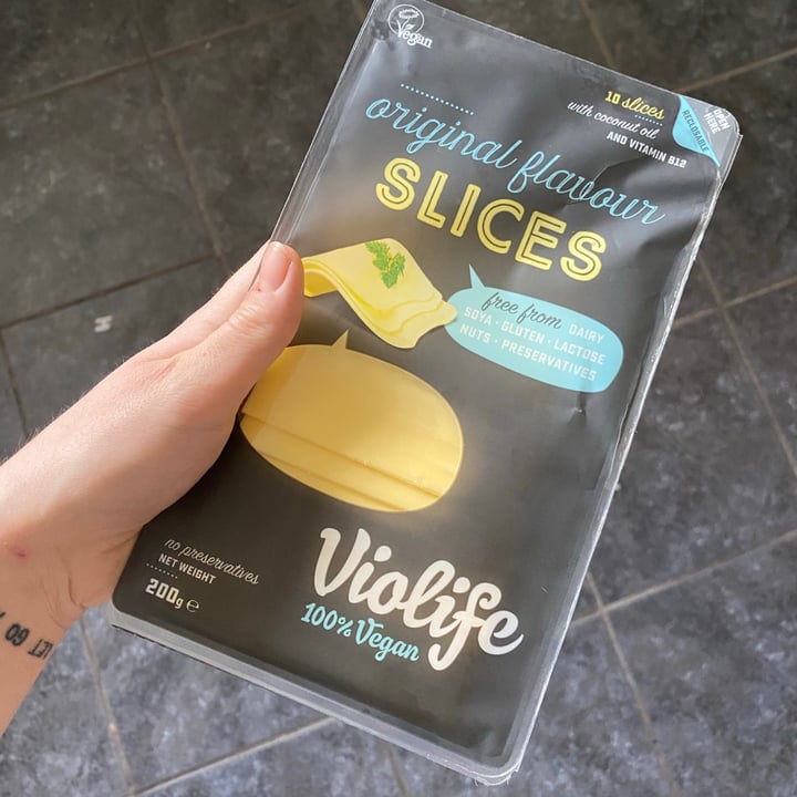 photo of Violife Original Flavor Cheese Slices shared by @megsaj on  15 May 2020 - review