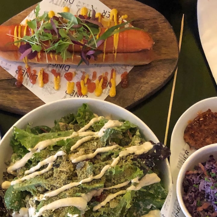 review photo of Unity Diner New York Style Hot Dog shared by @veganicious on 18 Aug 2021 - review