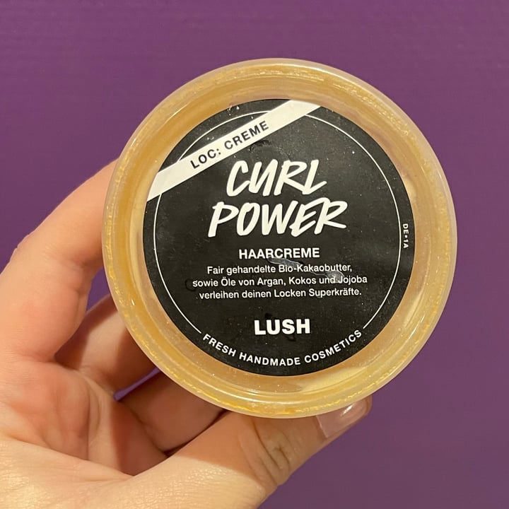 photo of LUSH Fresh Handmade Cosmetics Curl Power shared by @anneeinhorn on  07 May 2022 - review