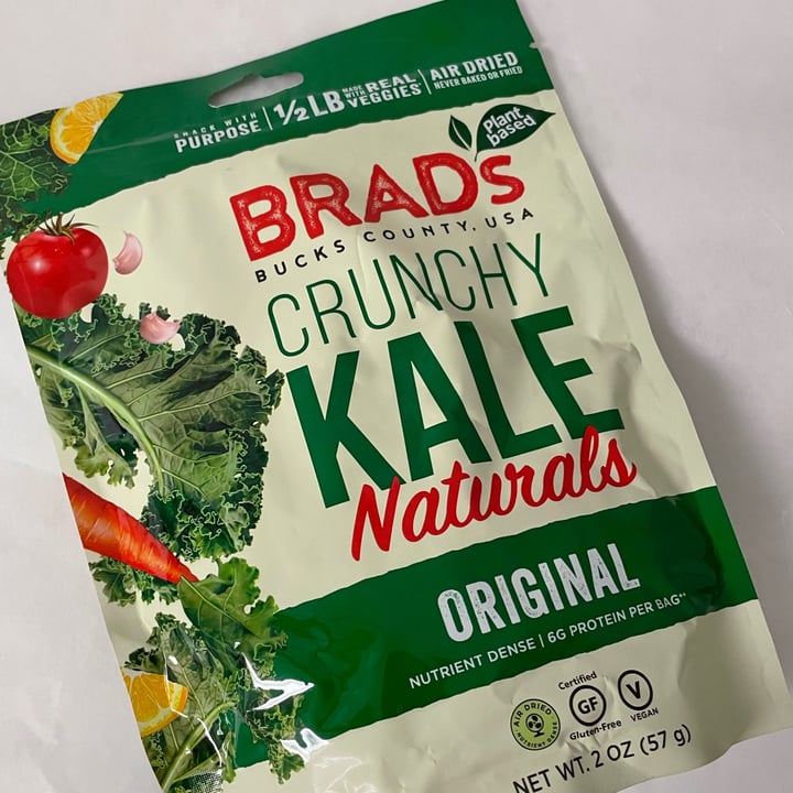 photo of Brad’s Plant Based Brad’s Crunchy Kale shared by @tamiapple on  20 Feb 2022 - review