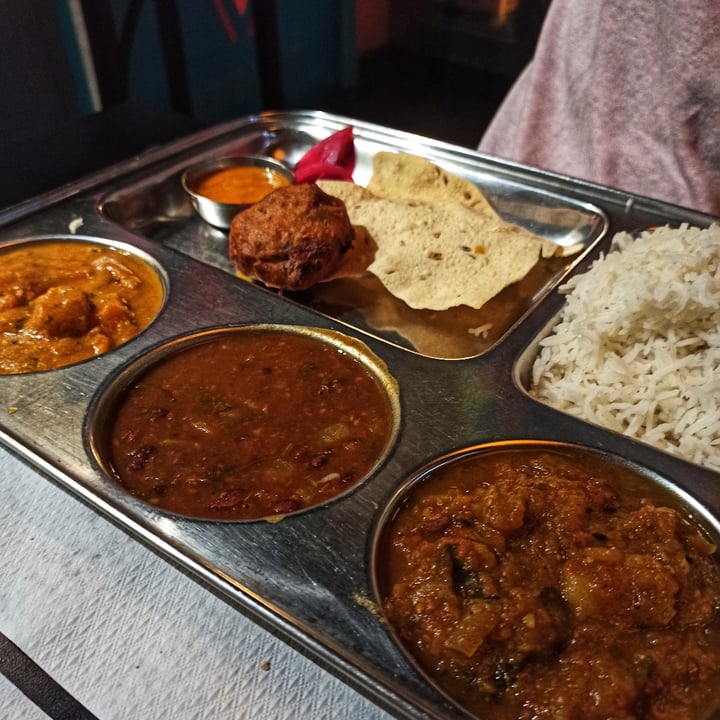 review photo of Veggie Garden Thali shared by @saramar on 09 May 2021 - review