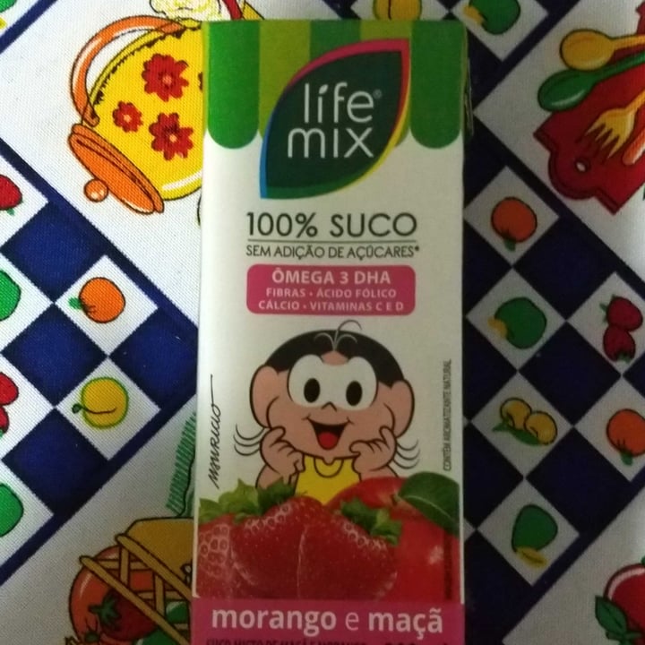 photo of Life Mix suco de morango shared by @verazaniboni on  12 May 2022 - review