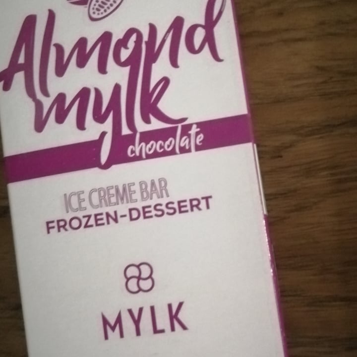 photo of Mylk Ice Cream  Almond mylk chocolate ice cream bar shared by @nickyv on  29 Sep 2021 - review