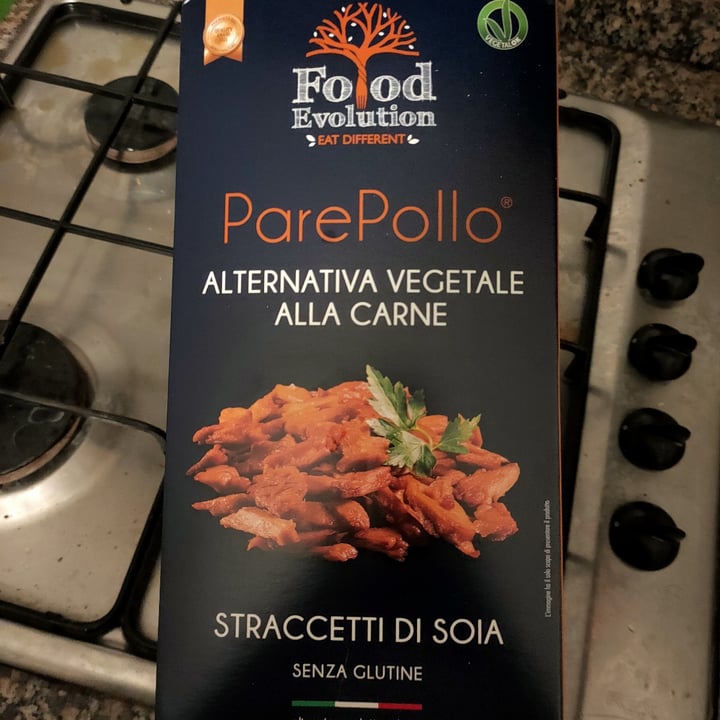 photo of Food Evolution ParePollo Straccetti shared by @vegankiyo on  09 May 2022 - review