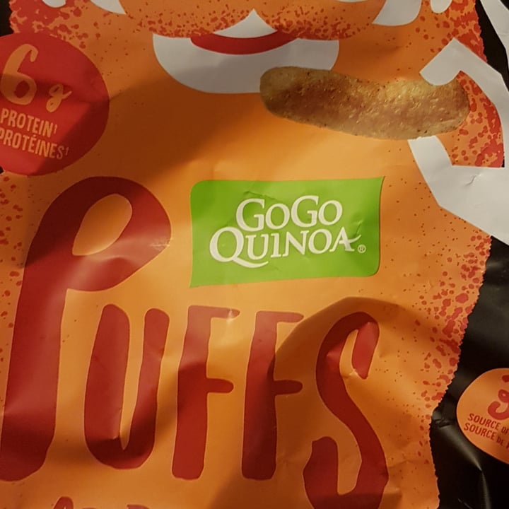 photo of GoGo Quinoa Puffs Sriracha Flavour shared by @stella2011 on  08 Dec 2021 - review