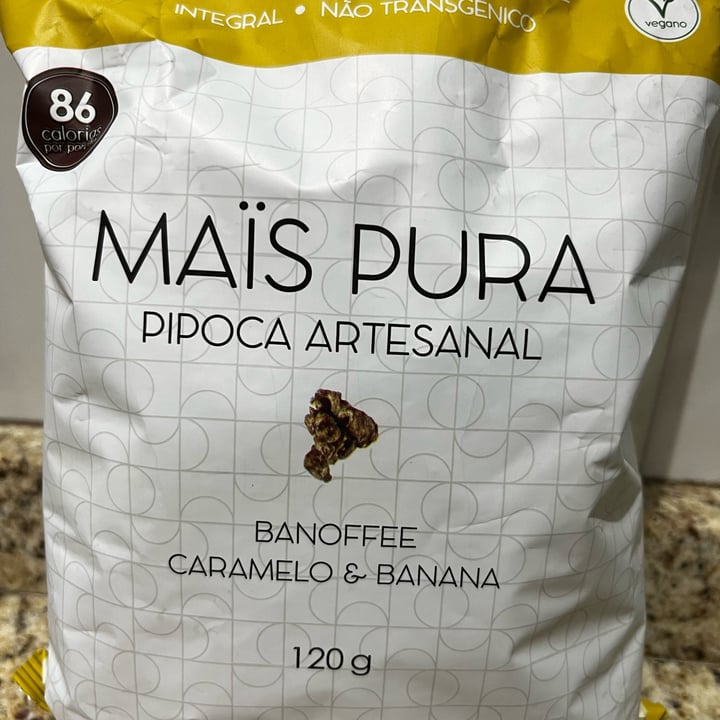 review photo of Maïs pura Pipoca Banofee &Banana shared by @febotechia on 27 Jun 2022 - review