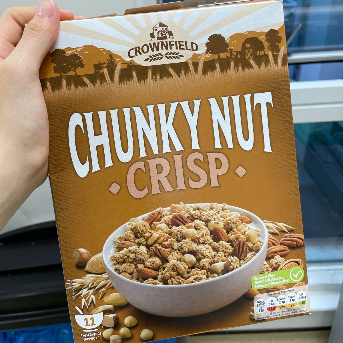 Crownfield Chunky Nut Crisp Reviews abillion