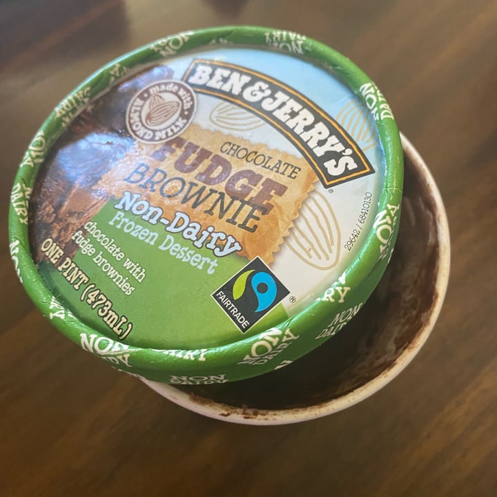 photo of Ben & Jerry's Chocolate Fudge Brownie Non-Dairy Ice Cream shared by @rbea03 on  28 Jun 2022 - review