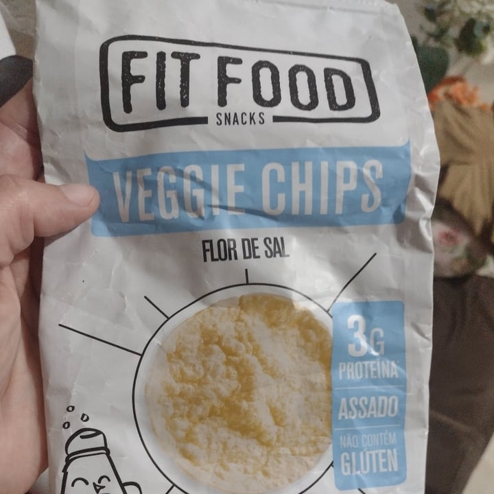 photo of Fit  Food Veggie Chips shared by @arruviviane on  28 Nov 2022 - review