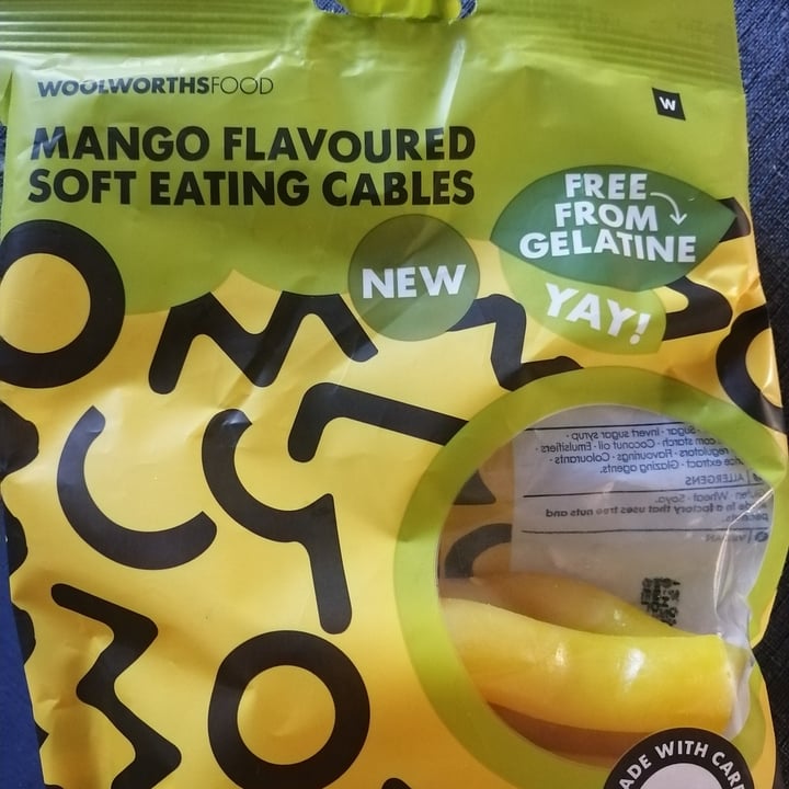 photo of Woolworths Food Mango Flavoured Soft eating cables shared by @veg4 on  05 Oct 2021 - review