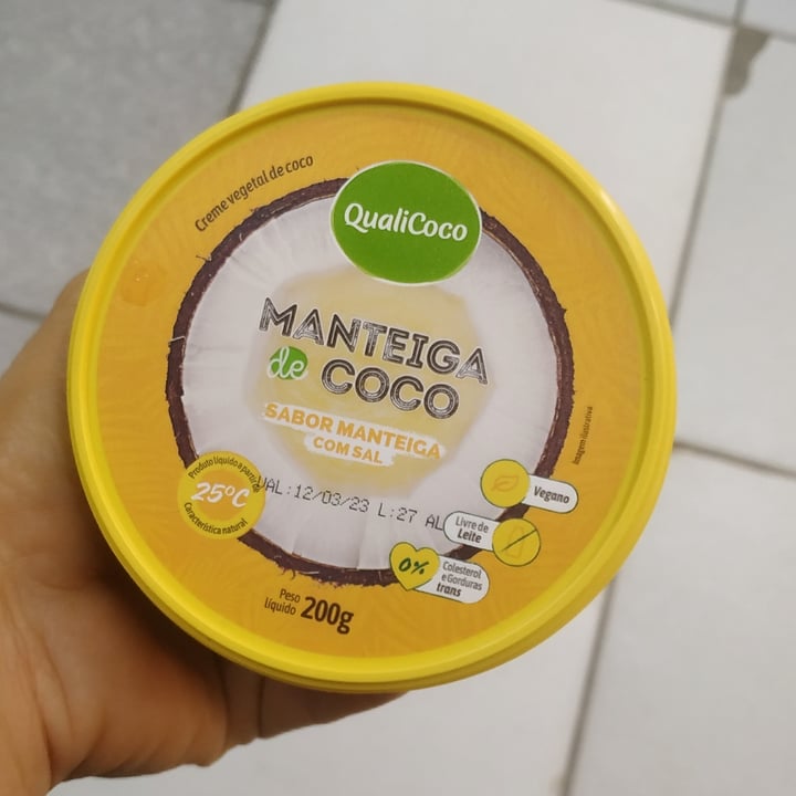 photo of Qualicoco Manteiga de coco shared by @ilani on  30 Jul 2022 - review