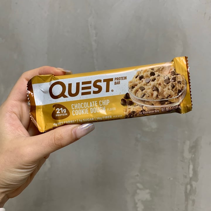 photo of Quest Chocolate Chip Cookie Dough shared by @krystalheng on  29 Jun 2021 - review