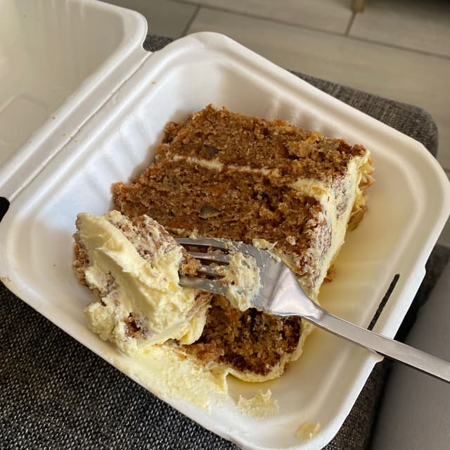 Foto do prato “Carrot Cake”