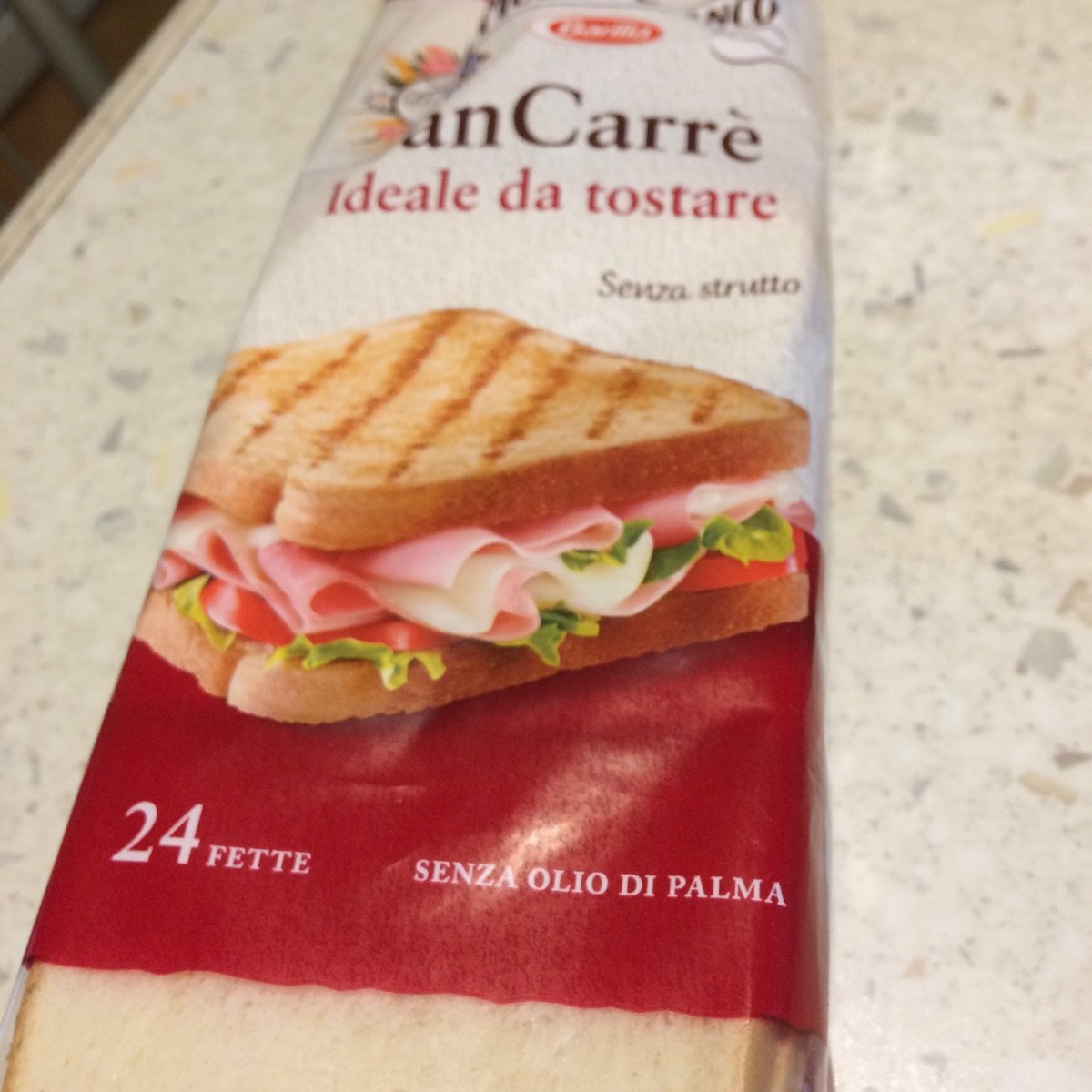 Mulino Bianco Pan Carrè Pane Ideale per Toast 24 fette 430g