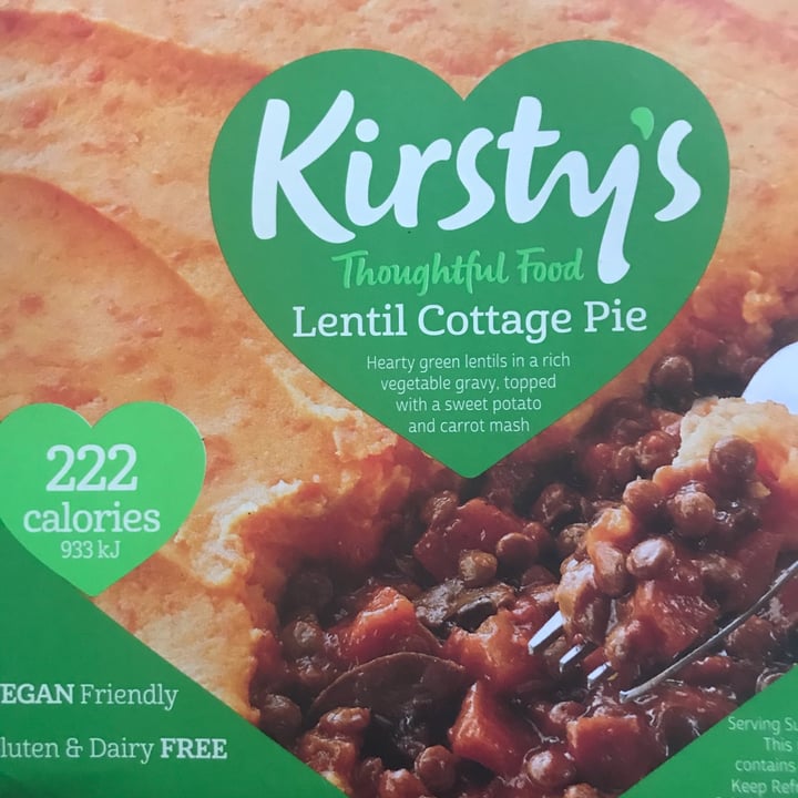 photo of Kirsty’s Lentil cottage pie with sweet potato mash shared by @angelame on  06 Oct 2021 - review