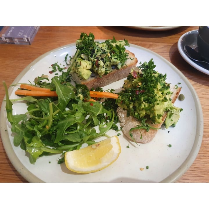 photo of Kin Avocado On Toast shared by @veganlmk on  21 Aug 2022 - review
