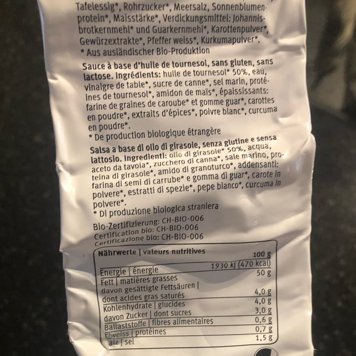 review photo of Migros V-Love Veganaise shared by @steffii on 04 Apr 2022 - review