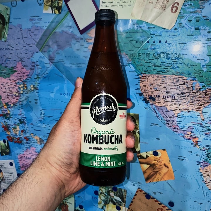 photo of Remedy Lemon Lime & Mint Kombucha shared by @astxnto on  16 May 2021 - review