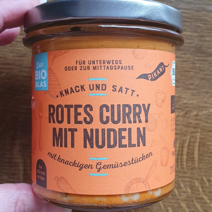 photo of Das Bio Glas Rotes Curry mit Nudeln shared by @bluedragonbee on  27 Mar 2021 - review
