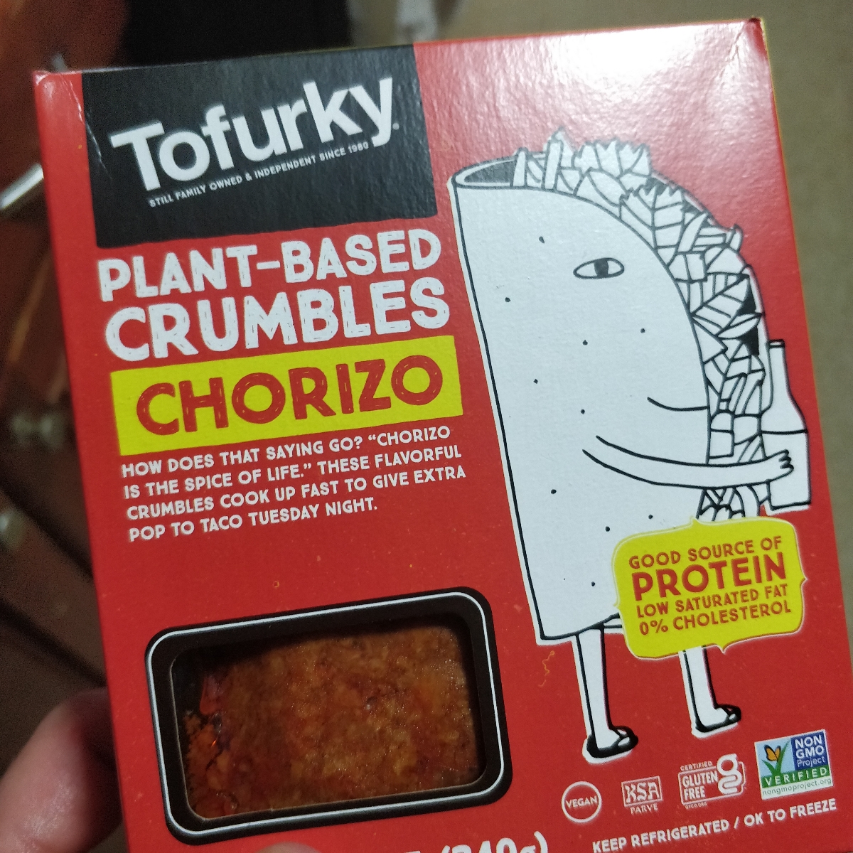 Tofurky Chorizo crumbles Reviews abillion
