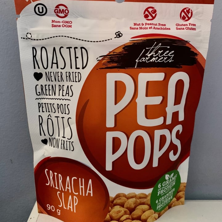 review photo of Three Farmers Sriracha Pea Pops shared by @ieatplants on 18 May 2021 - review