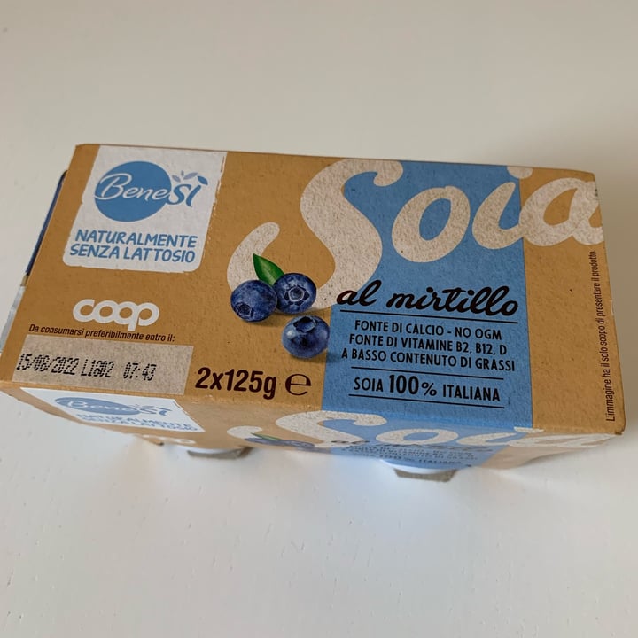 review photo of Bene.Si coop Soia al mirtillo shared by @saracos on 05 Sep 2022 - review