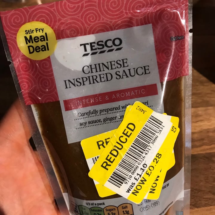 photo of Tesco Chinese inspired sauce shared by @mrboyle on  31 Aug 2020 - review