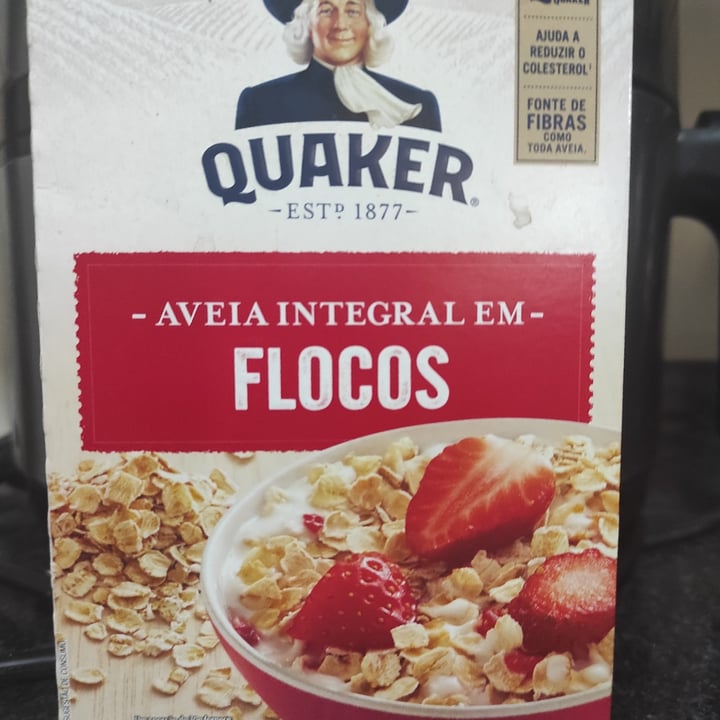 photo of Quaker Aveia em flocos - integral shared by @shirleymidori on  22 Apr 2022 - review