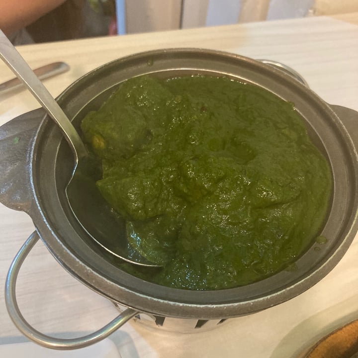 photo of Gokul Vegetarian Restaurant Palak Aloo shared by @samtoomer on  30 Jul 2020 - review