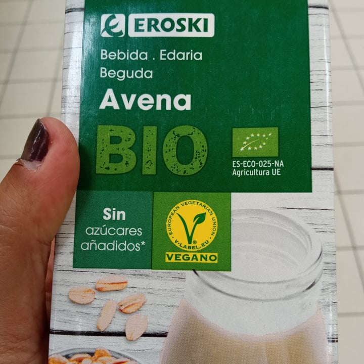 photo of Eroski Bebida de Avena bio shared by @lalocadelosgatos8 on  30 Jun 2022 - review