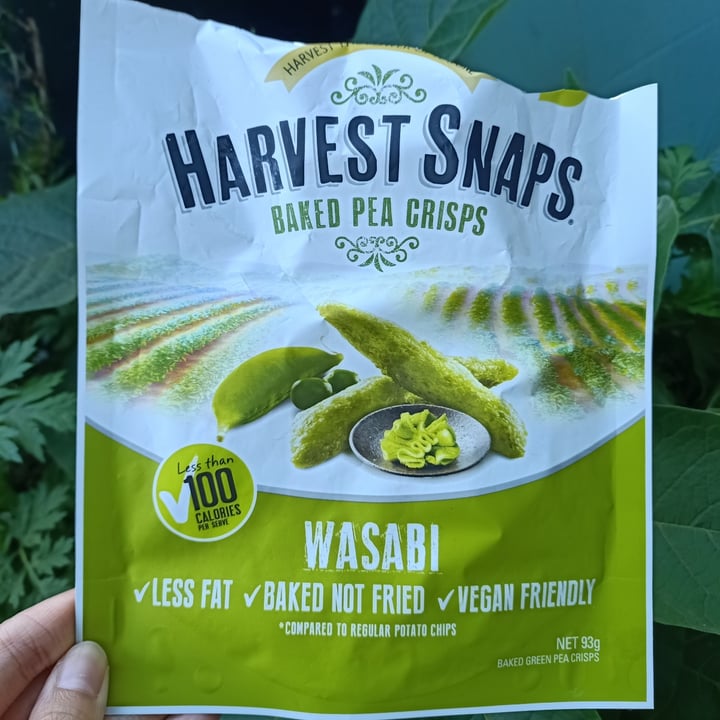 photo of Harvest Snaps Baked Pea Crisps Wasabi Flavour shared by @weeney on  20 Sep 2021 - review