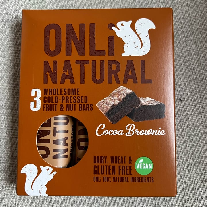 photo of Onli Natural Wholesome Cold Press Fruit and Nut Bars shared by @fraulicia on  18 Jun 2022 - review