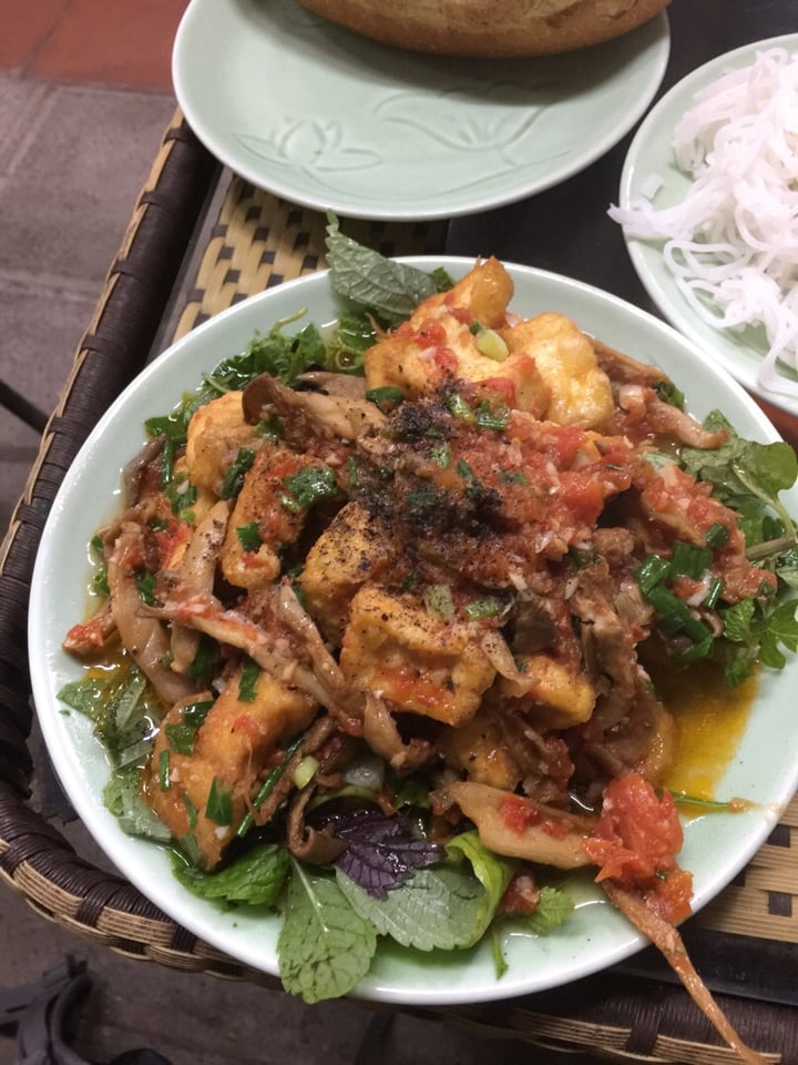 review photo of An lac chay quan Tofu And Mushroom shared by @movinganimals on 07 Feb 2020 - review