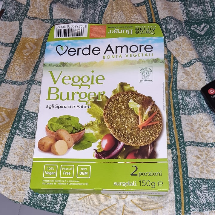 photo of Verde Amore Veggie burger shared by @martymiao on  21 Aug 2021 - review