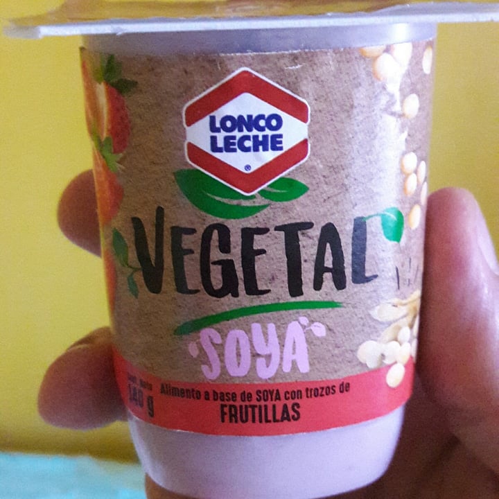 review photo of Lonco Leche Yogurt de soya frutilla shared by @carlitosama on 27 Feb 2021 - review