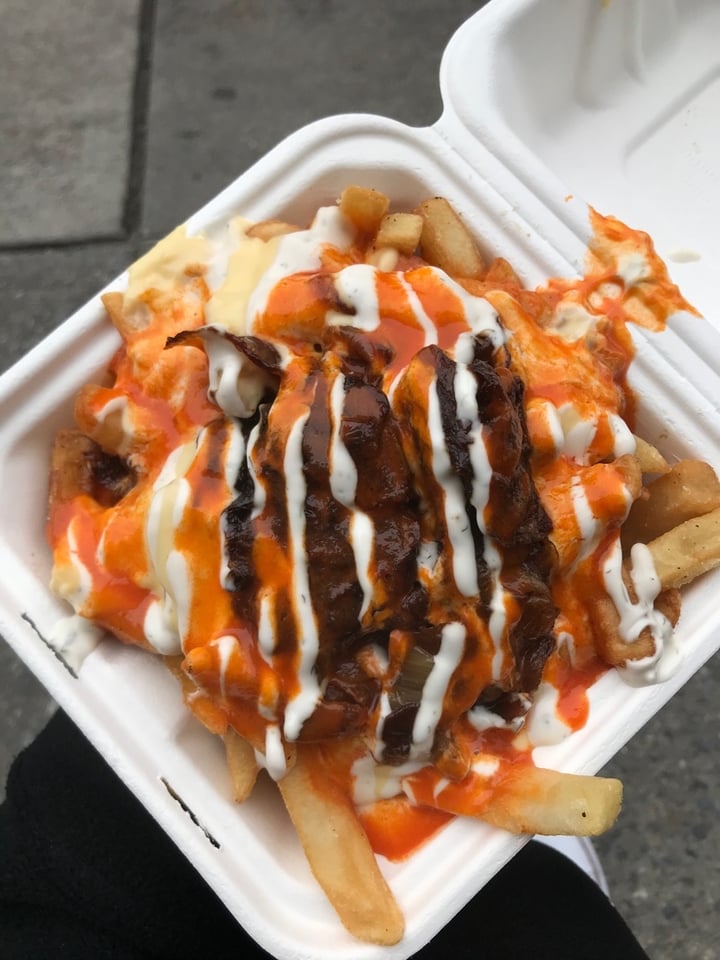 review photo of Marty's V Burger Restaurant Rancherina Fries shared by @samcclain on 26 Apr 2020 - review