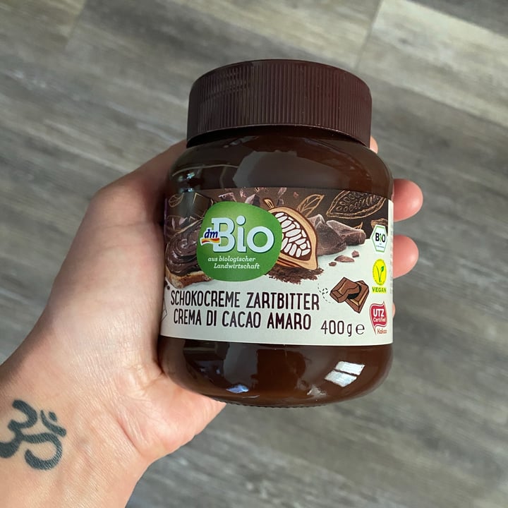 photo of dmBio Zartbitter-Crema di cacao amaro shared by @floryhollyvegan on  23 May 2021 - review