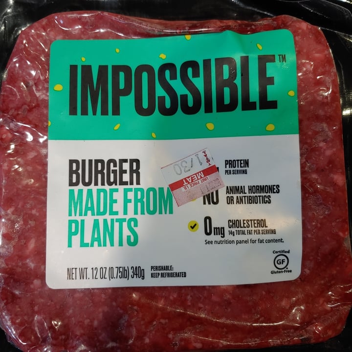 photo of Impossible Foods Impossible Meat shared by @michaeltrig on  14 Nov 2020 - review