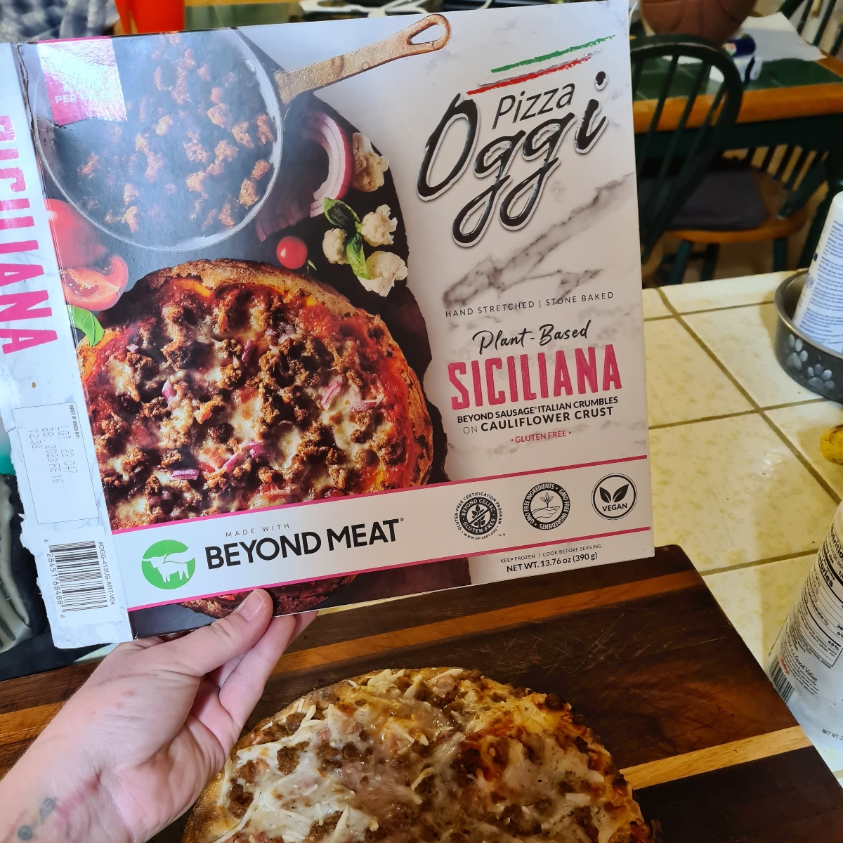 Pizza Oggi Plant-Based Siciliana Pizza 13.76 oz, Pizza