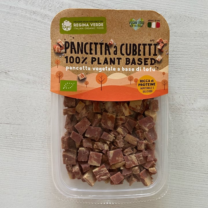 photo of Regina Verde pancetta a cubetti 100% plant based shared by @giadaalnaturale on  28 Nov 2022 - review