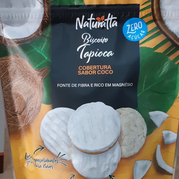 photo of Naturatta Biscoito De Tapioca Sabor Coco shared by @elovaccaro on  12 May 2022 - review