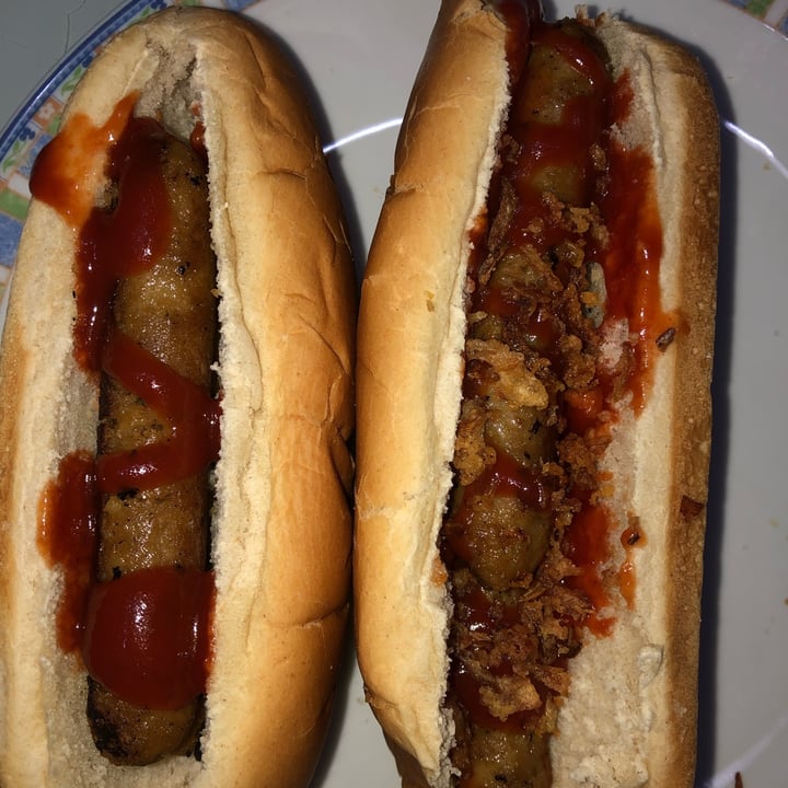 review photo of Natura Nuova 4 wurstel vegetali con grano e riso shared by @marinachia on 11 Aug 2022 - review