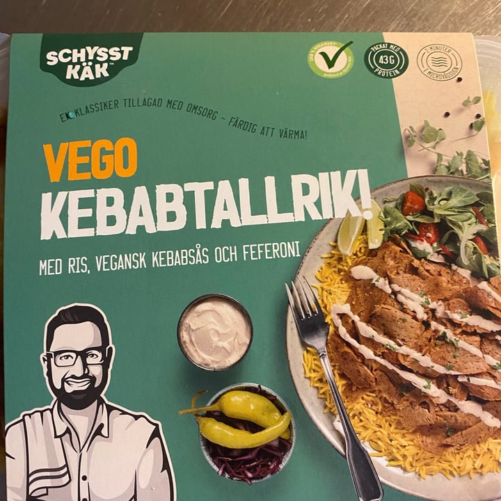 photo of Schysst käk Vego kebabtallrik shared by @jesslourenco87 on  18 Feb 2021 - review