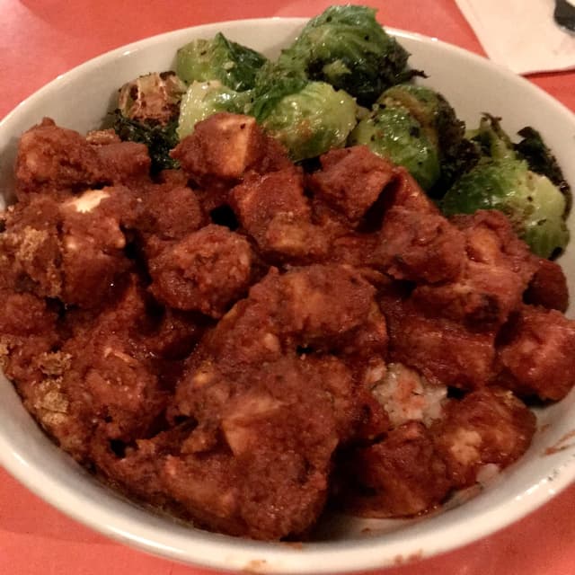 Photo of the dish “BBQ Brussle Bowl”
