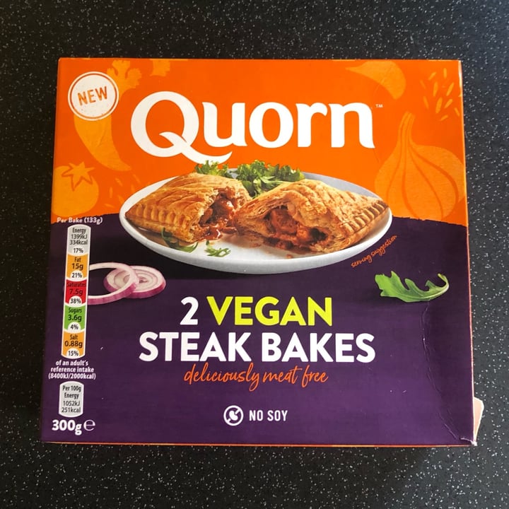 photo of Quorn Steak bake shared by @esmehart on  21 Feb 2022 - review