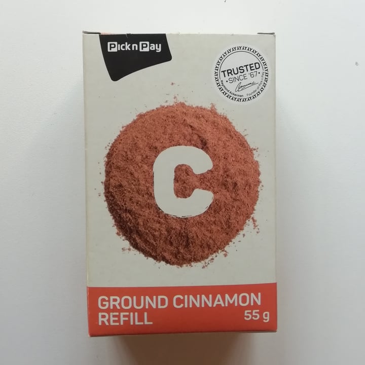 photo of Pick n Pay Ground cinnamon shared by @fezekyo on  05 Nov 2020 - review