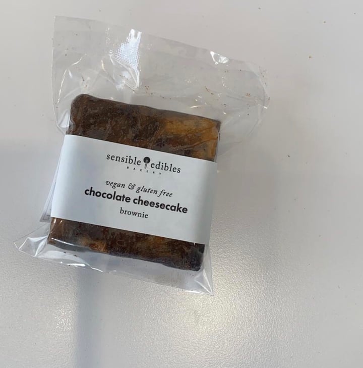 review photo of Sensible Edibles Chocolate cheesecake brownie shared by @ivanjimenes on 07 Jul 2020 - review