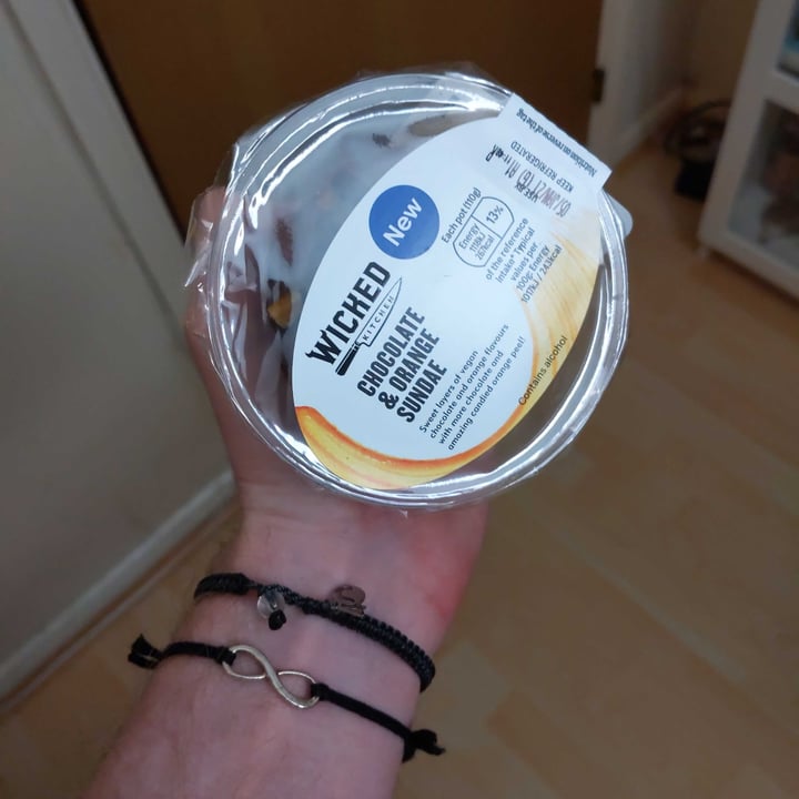 review photo of Wicked Chocolate & Orange Sundae shared by @thebadassvegan on 06 Jan 2021 - review
