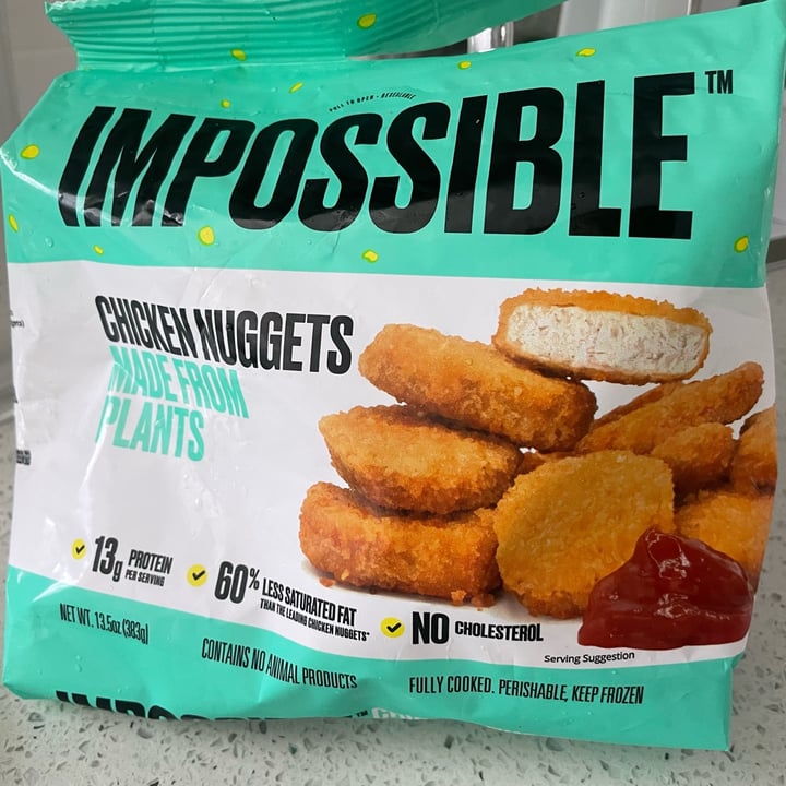 photo of Impossible Foods Chicken Nuggets shared by @karenalba on  29 Jul 2022 - review
