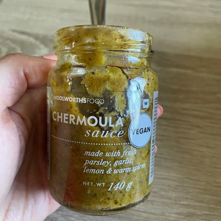 photo of Woolworths Food Chermoula sauce shared by @sarahjeansa on  04 Sep 2021 - review